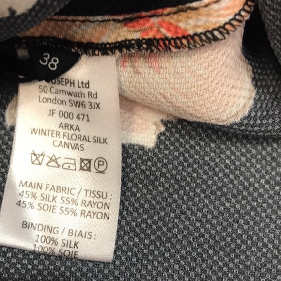 JOSEPH Arka Winterfloral Silk Canvas - Picture 9 of 10